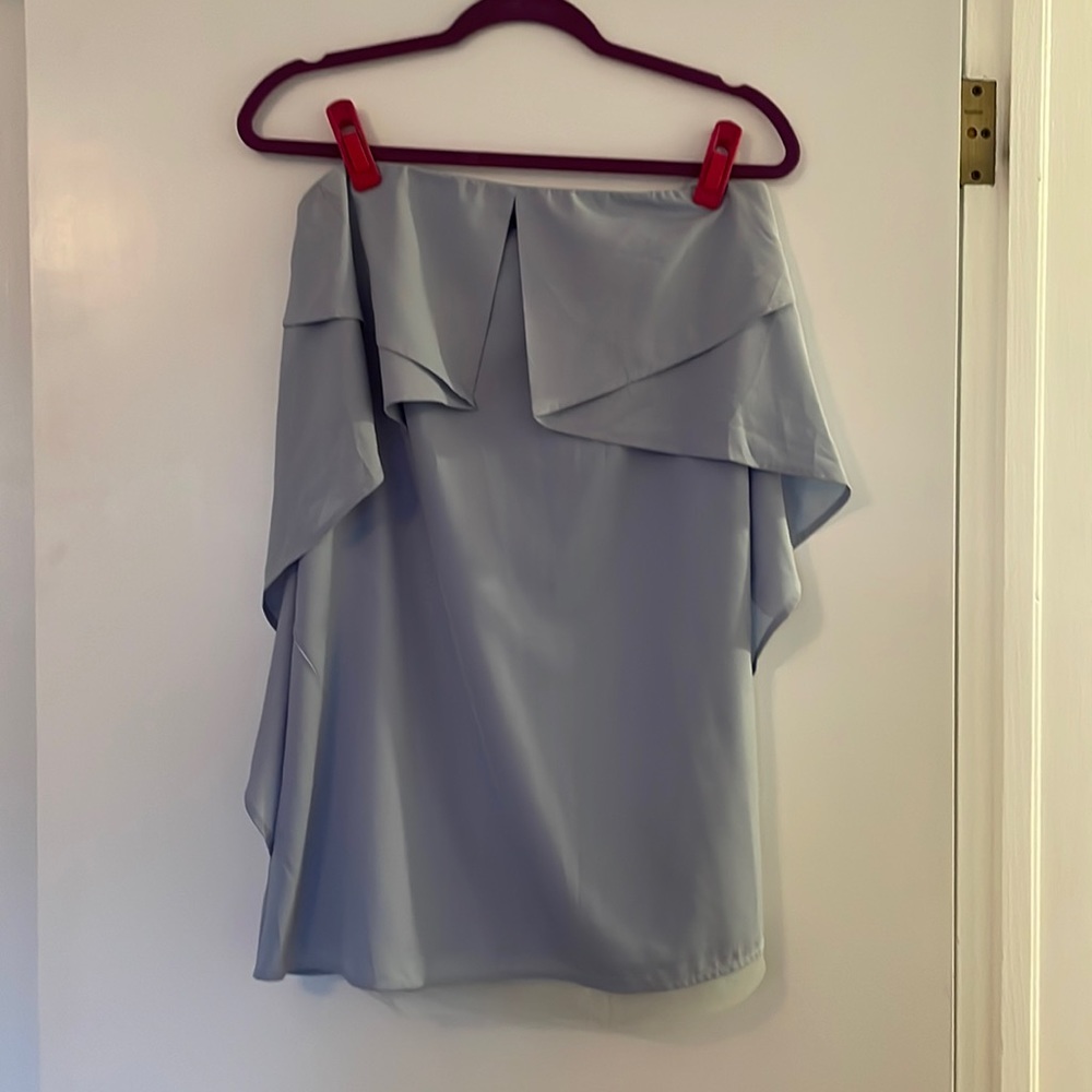 Baby blue dress
